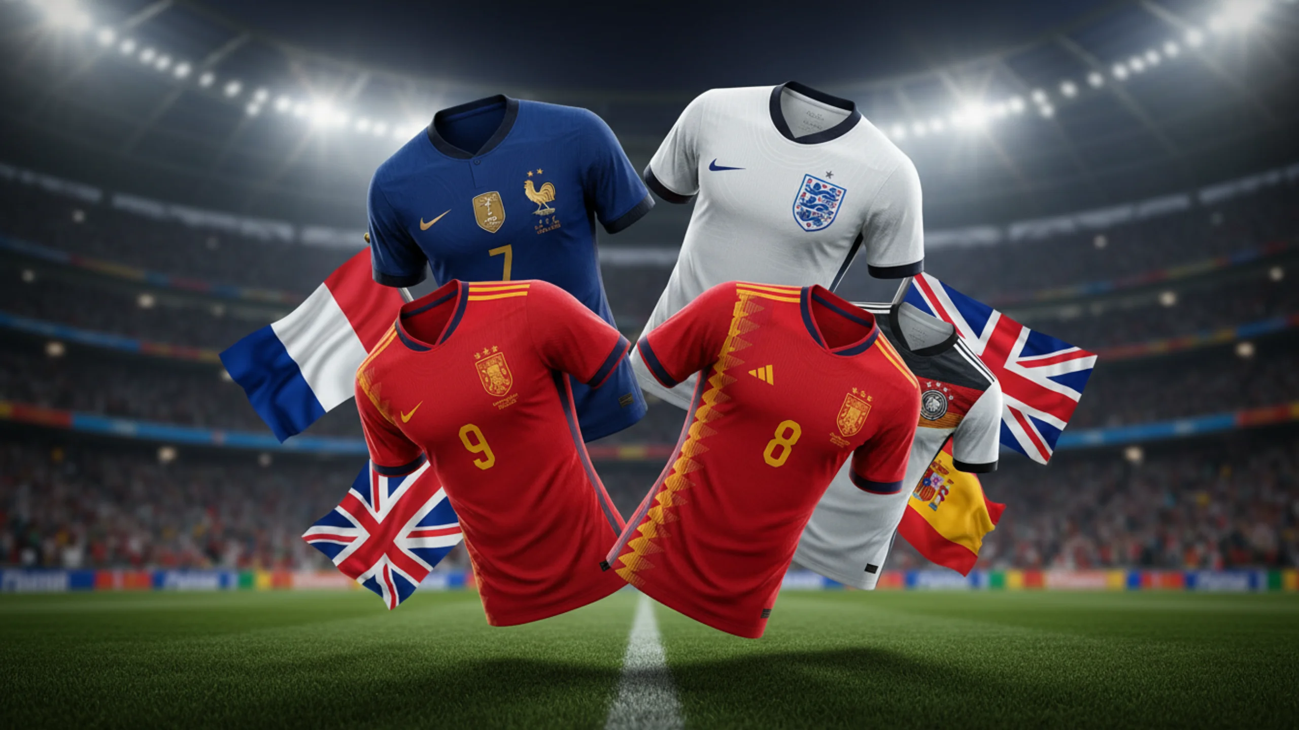 De store favoritter til EM 2028 med Frankrig og England i spidsen